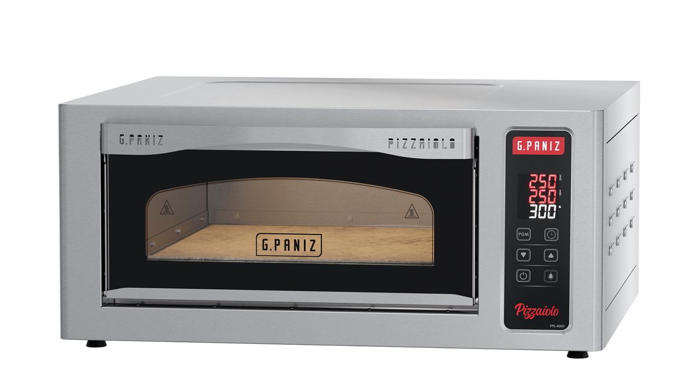 Forno de Lastro Elétrico Pizzaiolo Inox - G.Paniz