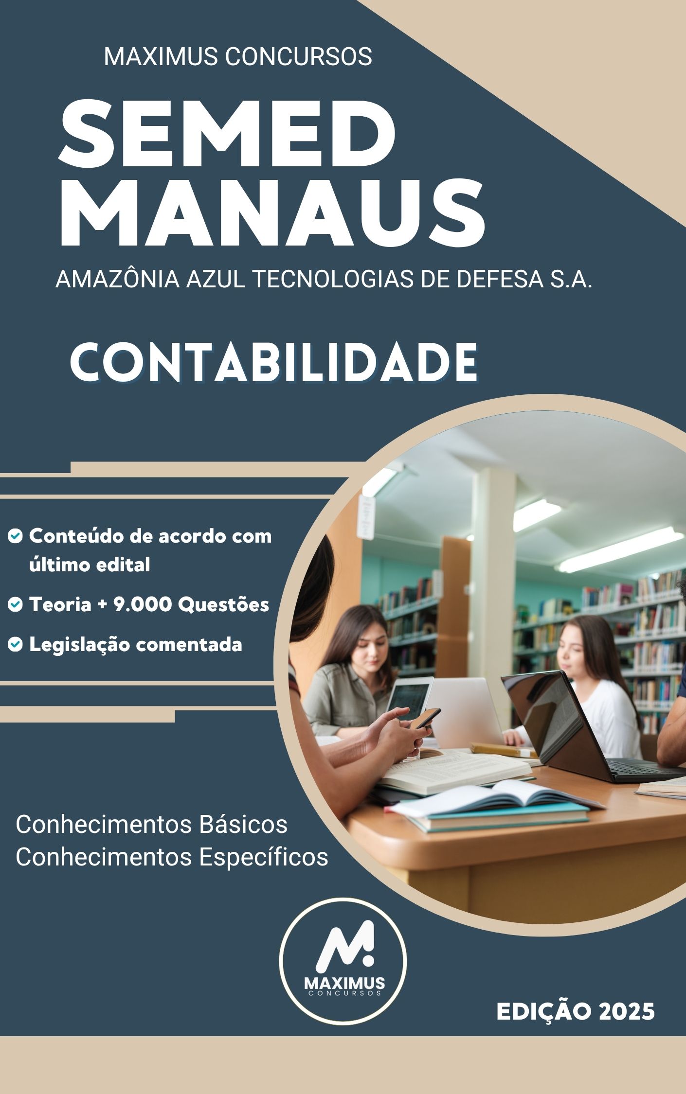 Apostila SEMED MANAUS 2025 Contabilidade