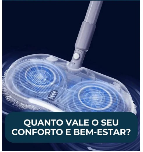 MOP Elétrico 2 em 1 ORIGINAL - SmartWash 360