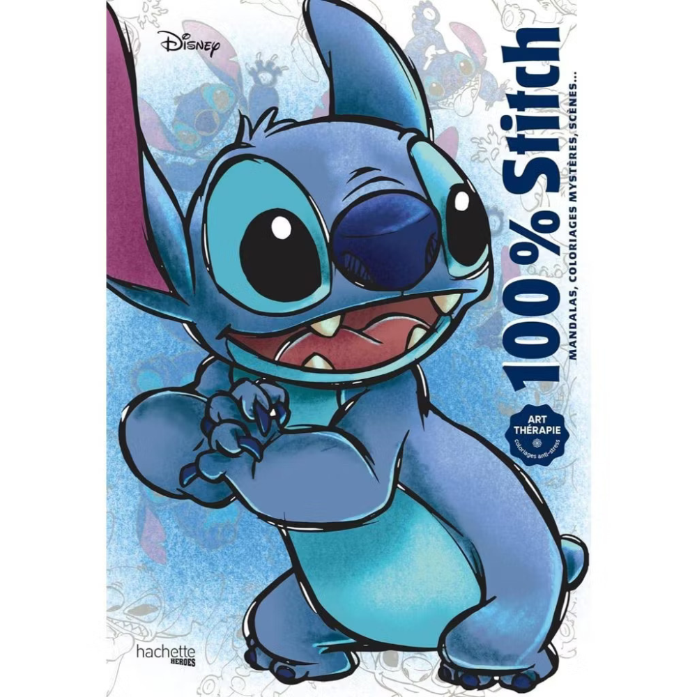 Livro de colorir 100% stitch Folhas Soltas ou Encadernado 90 ou 75 Gramas
