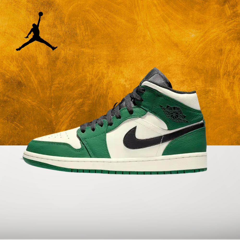 Air Jordan 1 Mid "Pine Green"