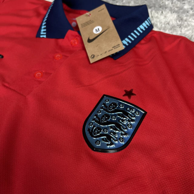 Camisa de Time Seleção Inglaterra Vermelha Polo