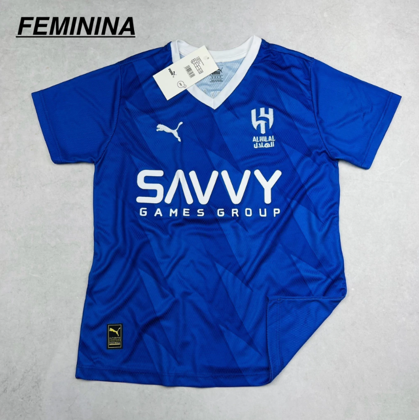 Camisa de Time Al Hilal Personalizada (Neymar) Infantil/Feminina