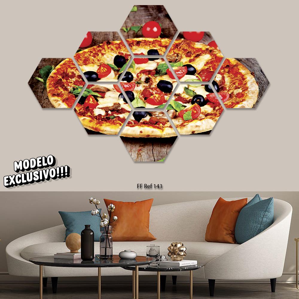 Quadros Decorativos Gourmet Decoração Pizzaria  Ref.5