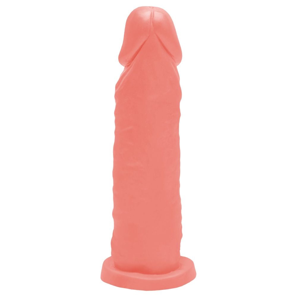 Pênis De Borracha Maciça 16 X 4,1Cm Prazer E Cia