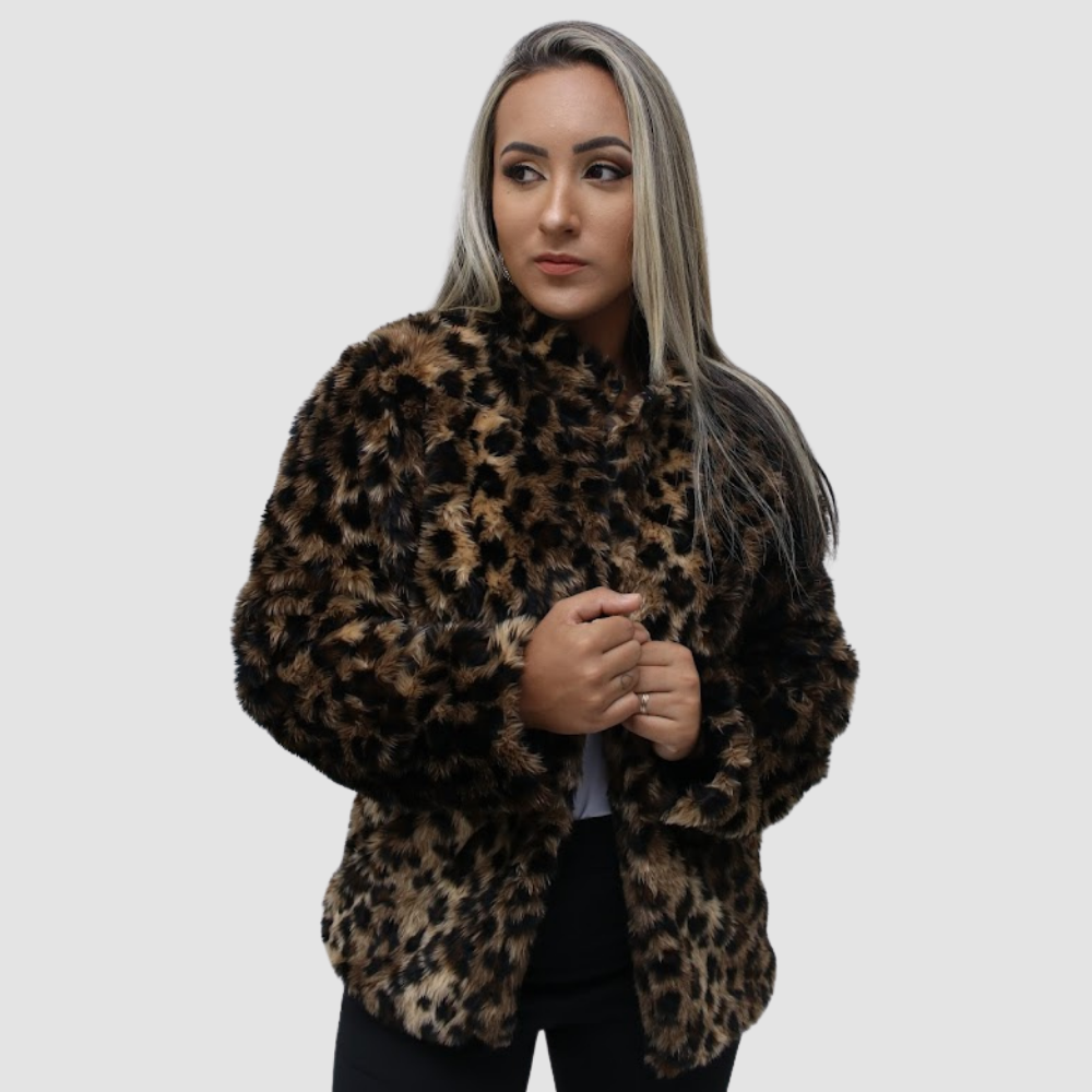 Casaco Animal Print