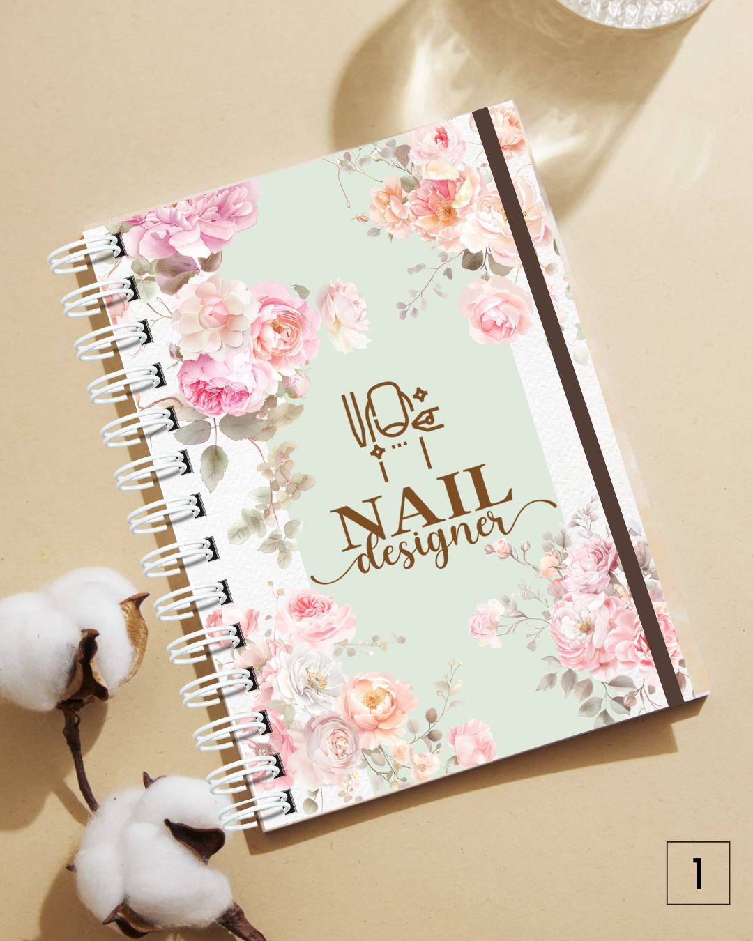 Agendamento 2026 Nail Designer - A5 com 1 dia por página