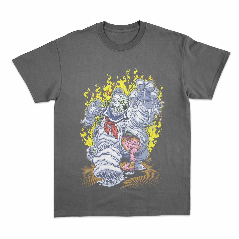 Camiseta Fantasma em Chamas