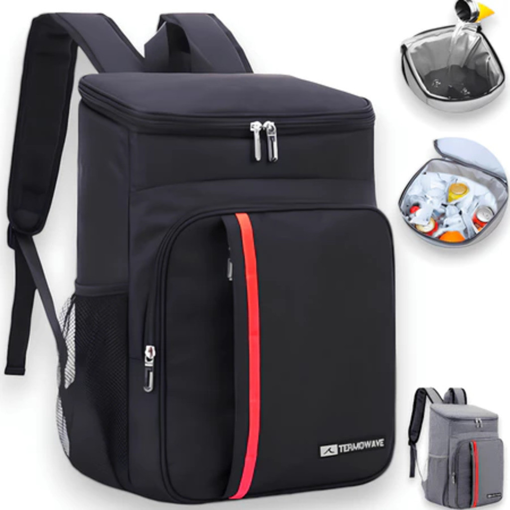 Mochila Térmica Impermeável Cooler Portátil 23L