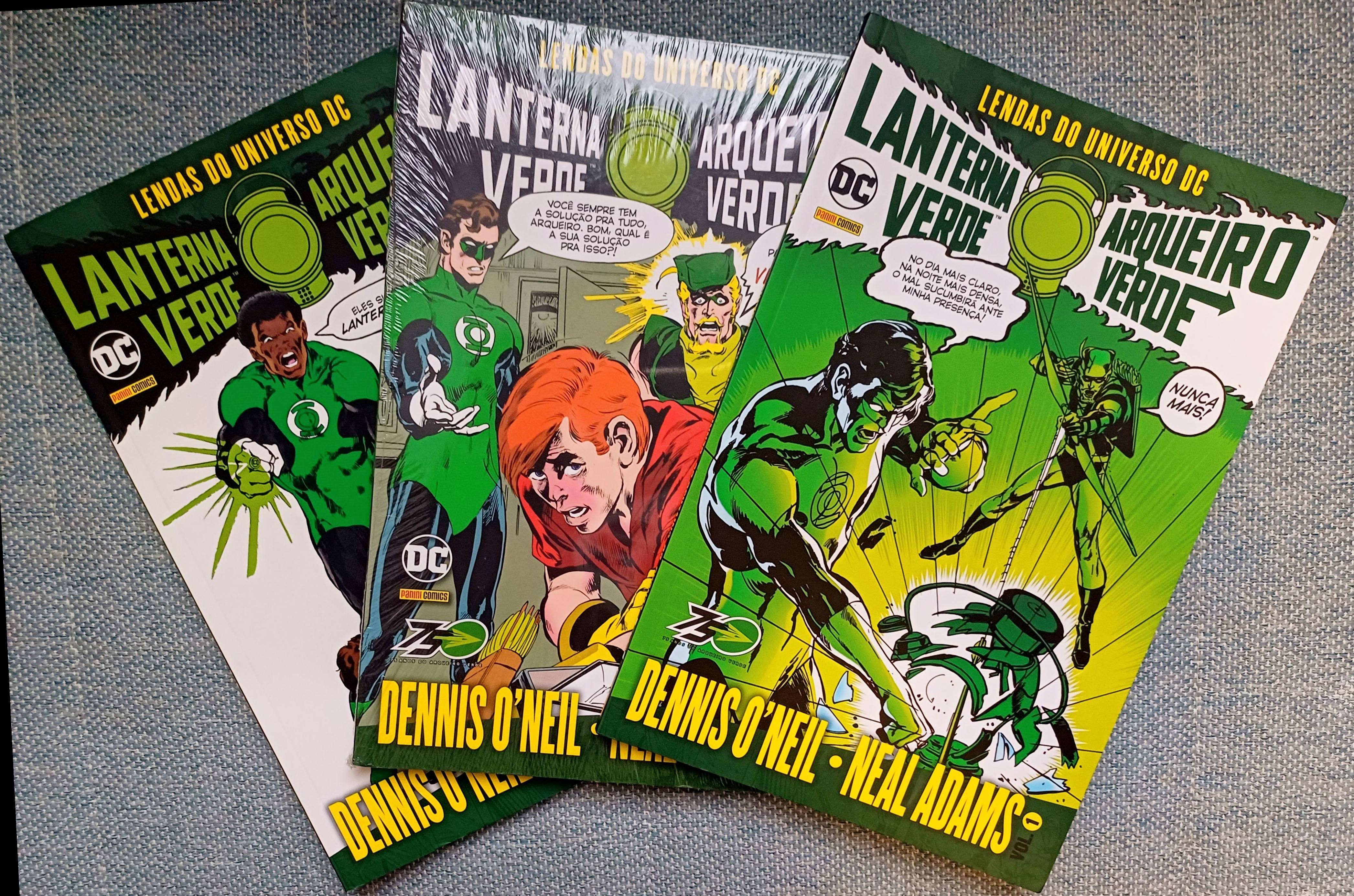 Lendas Universo Dc- Lanterna Verde E Arqueiro Verde Completa