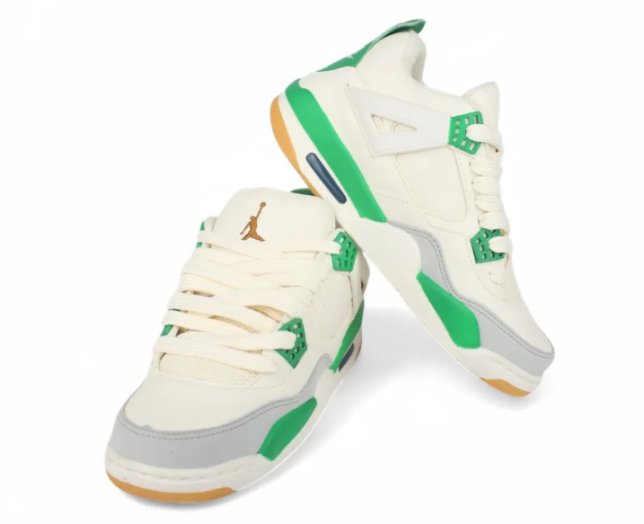 TÊNIS JORDAN BRED REIMAGINED - CREME E VERDE