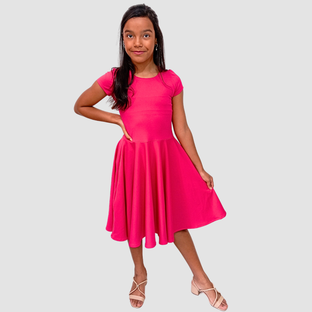 Vestido Godê Infantil