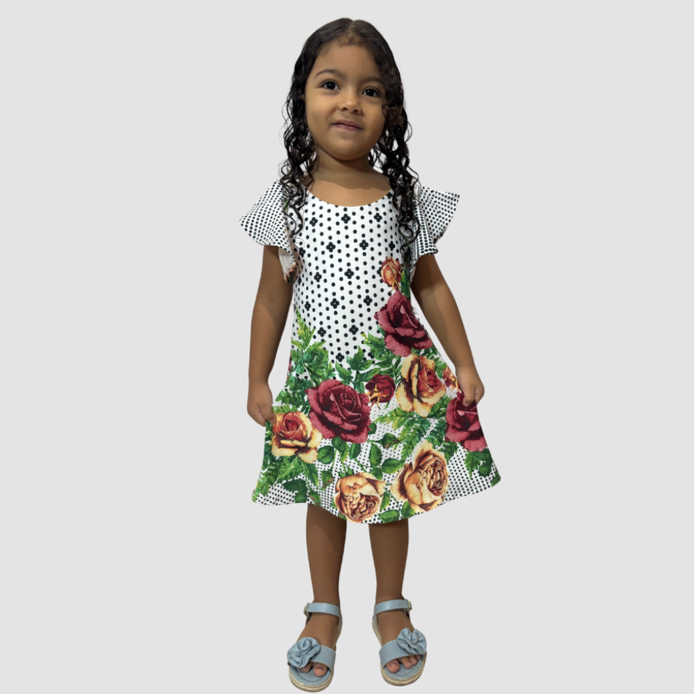 Vestido Floral Infantil