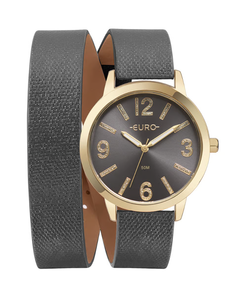 Relógio Euro Feminino Collection Dourado