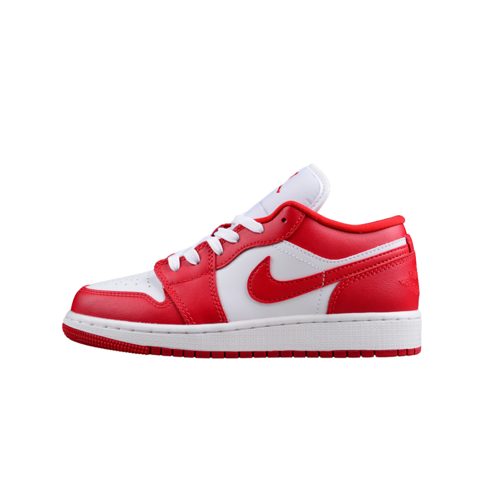 AIR JORDAN 1 LOW ROUGE GYM RED / WHITE