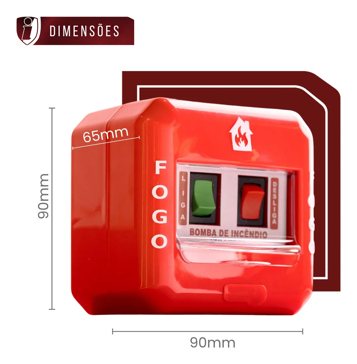 Acionador Manual AMQ-B Ilumac