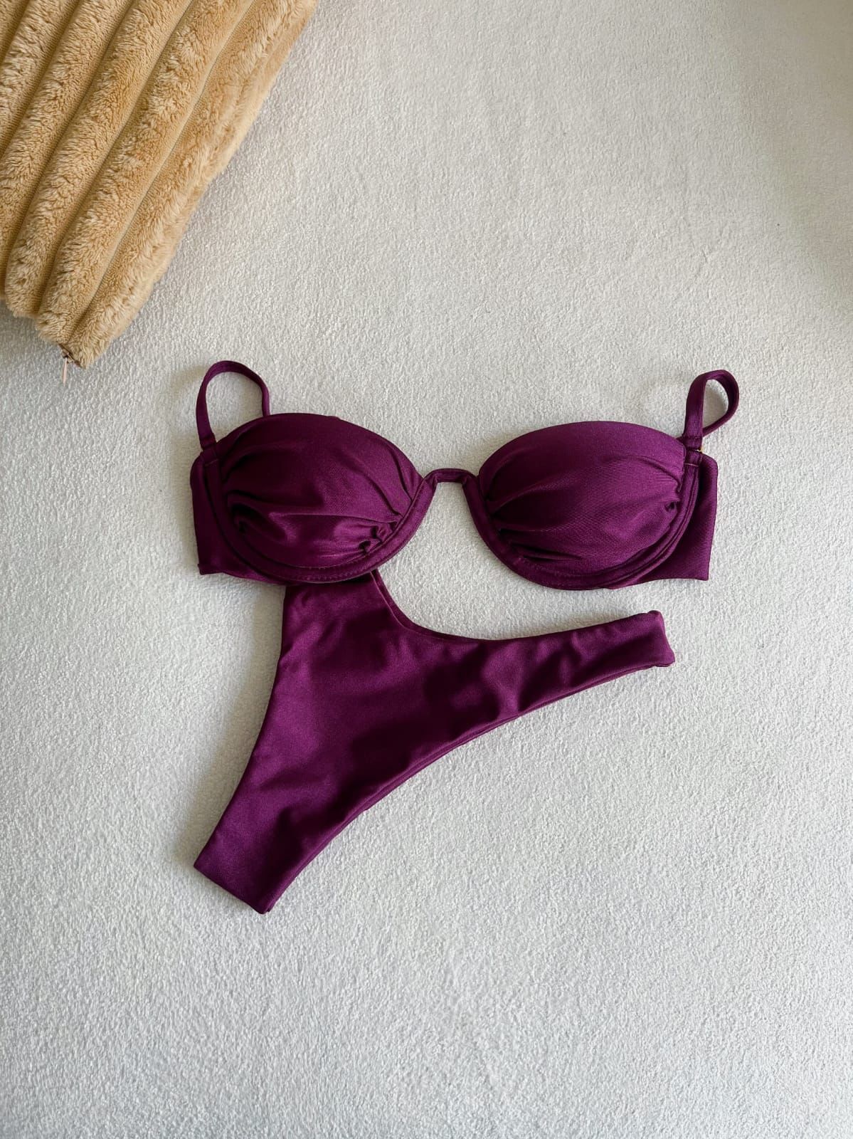 Biquíni Charlotte Asa Delta - Roxo