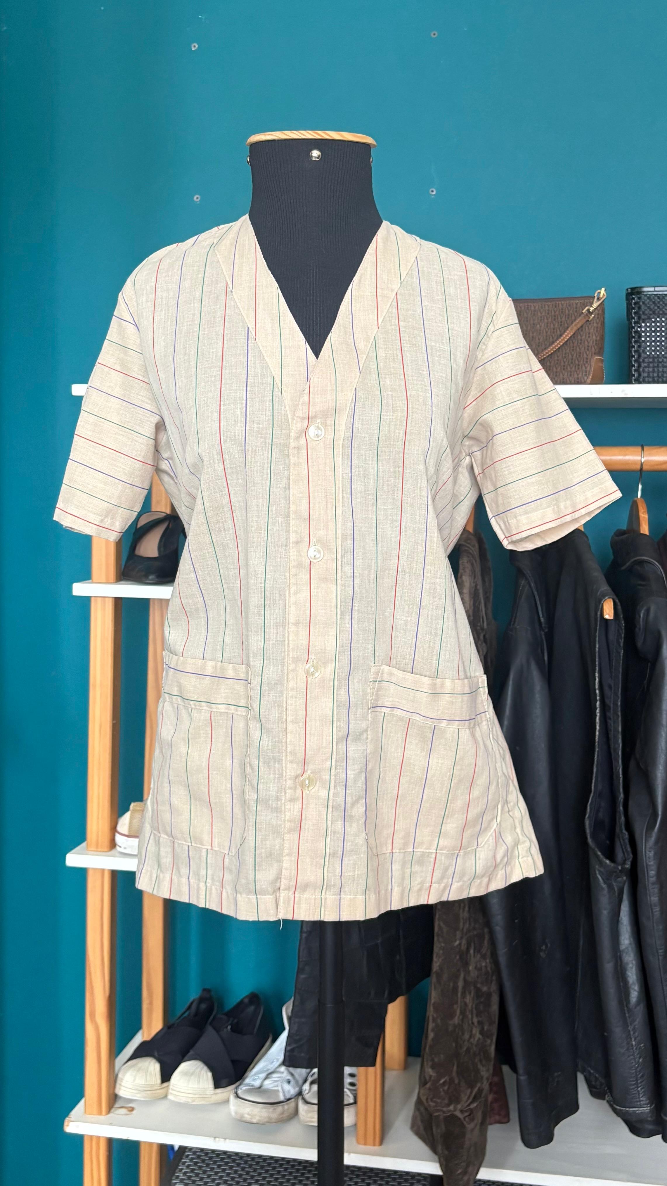 Camisa vintage estilo túnica