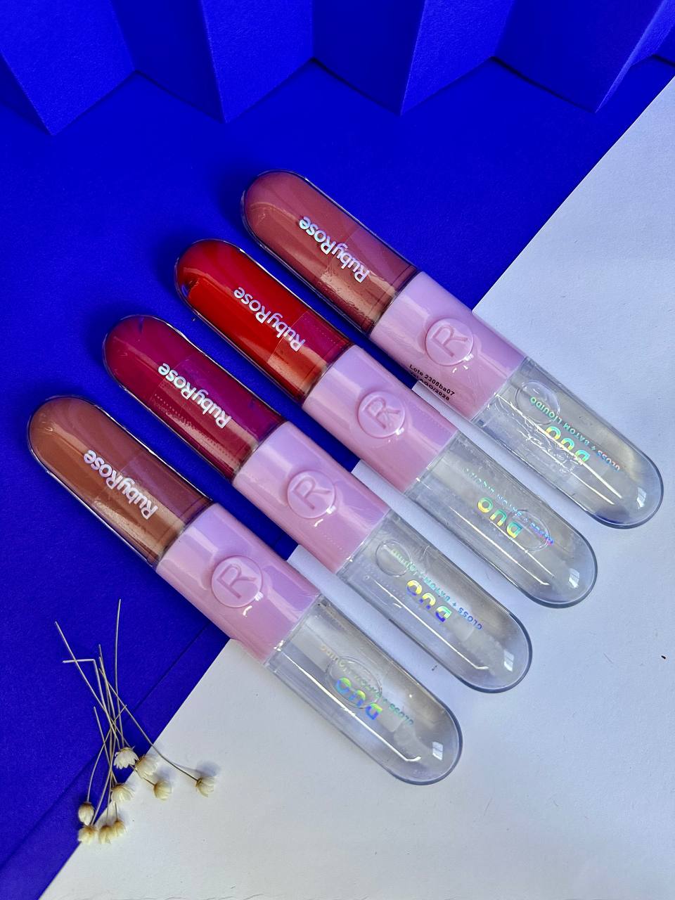 Batom Duo Holográfico - Ruby Rose