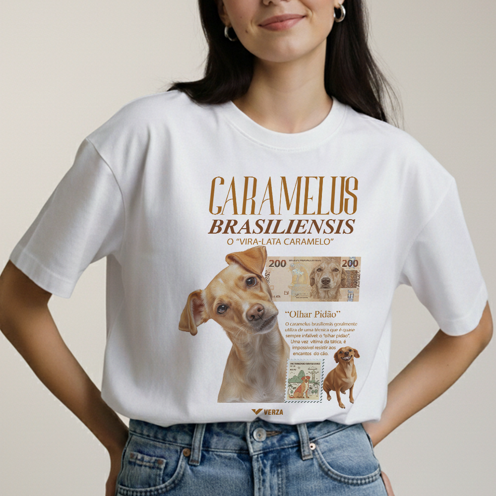 Camiseta Caramelus Brasiliensis Feminina