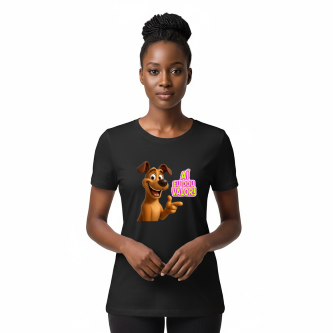 Camiseta Tradicional, Gola Redonda, Casual com Estampa Dou Valor