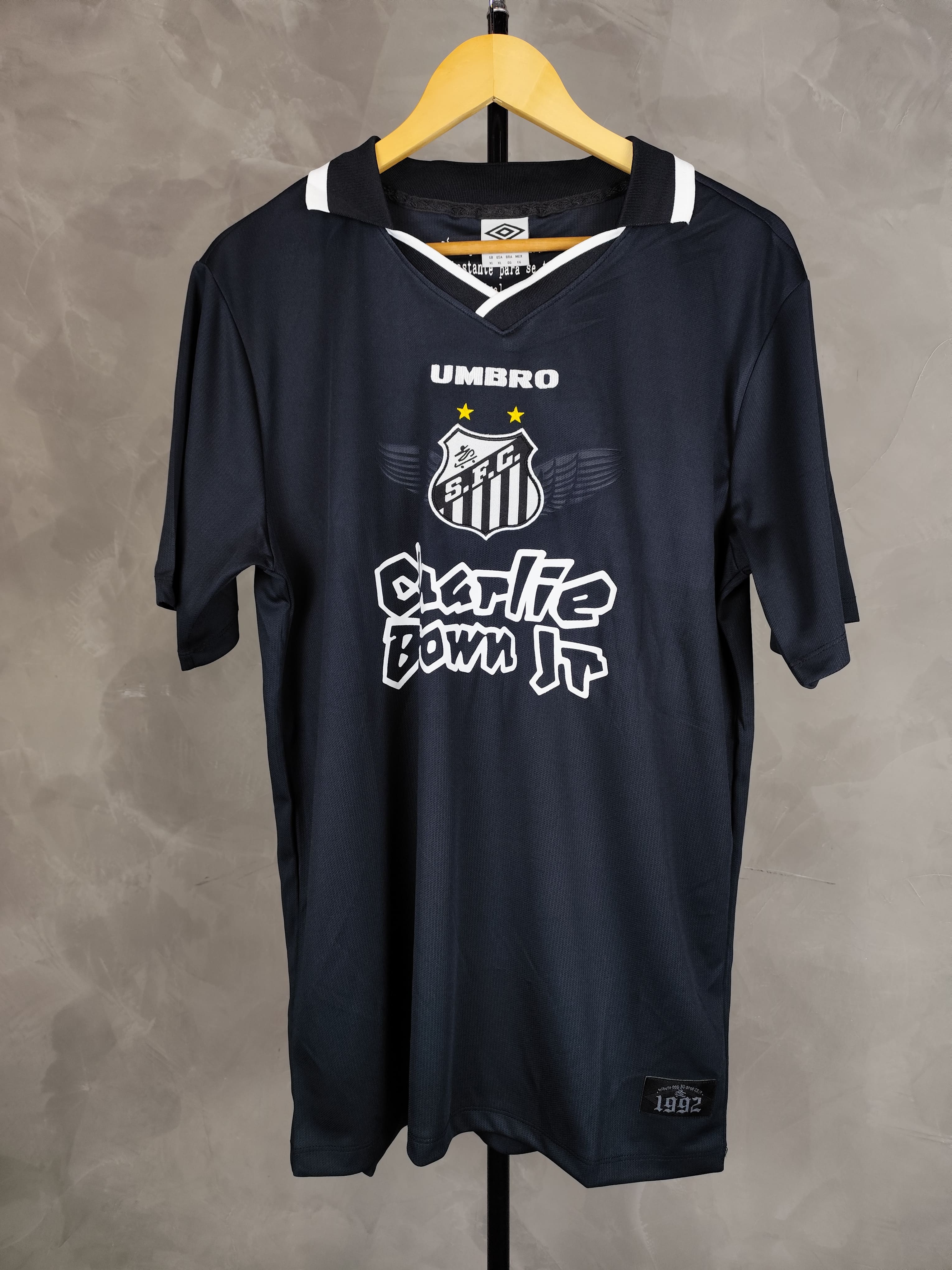 Camisa Santos Charlie Brow Jr. 23/24 S/N Torcedor