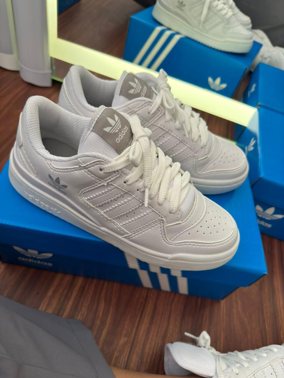 Adidas Fórum | Branco