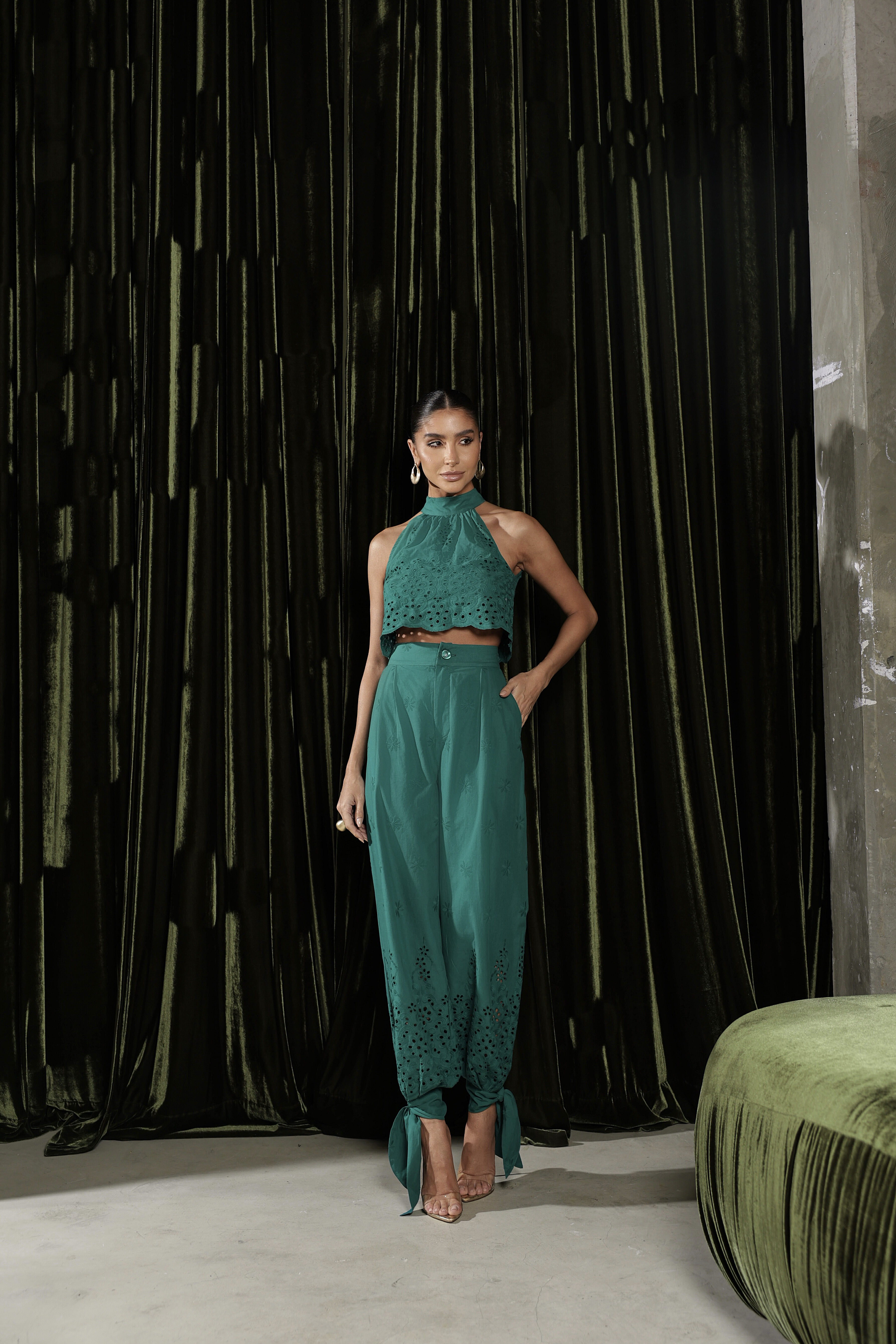 CONJUNTO LAISE ANGÉLICA   VERDE