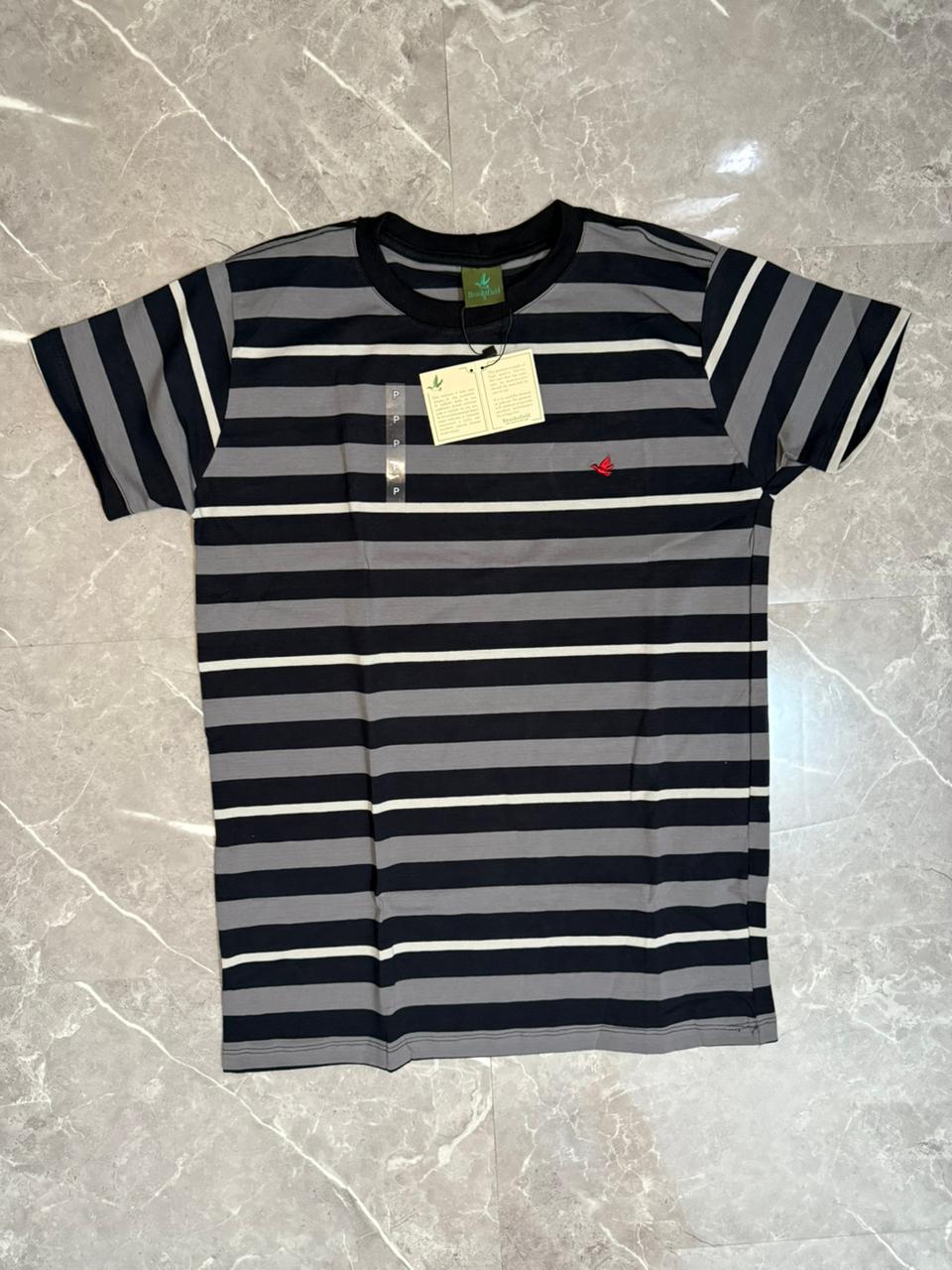 Camiseta Bronksfield Cinza/Preto