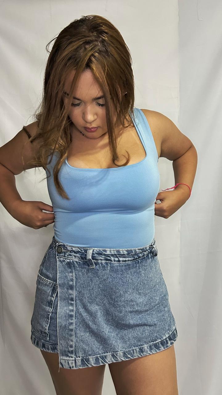 Body Decote Quadrado