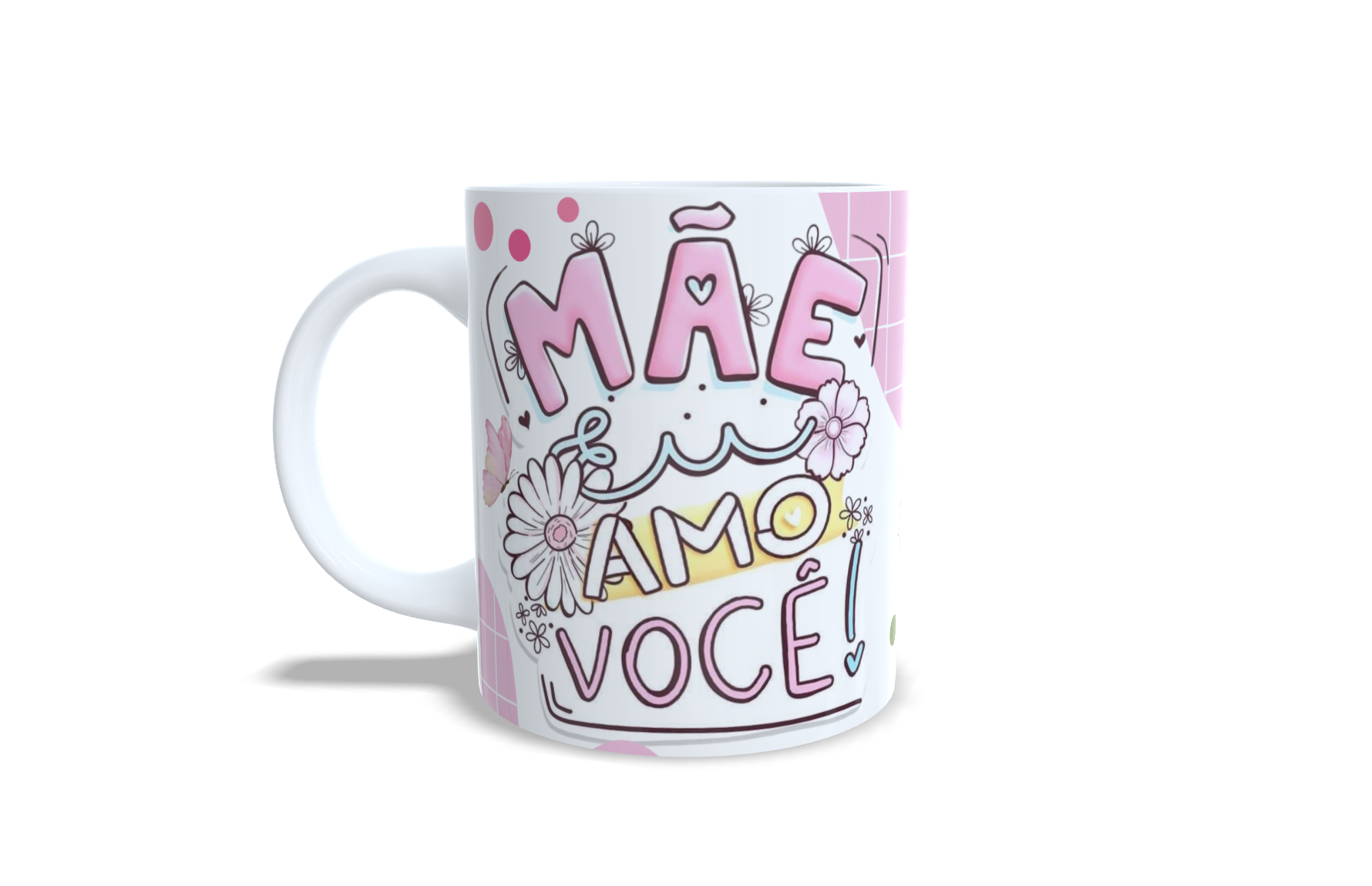 Caneca Mãe - Nem Todas as Palavras Podem Expressar o Quanto Eu Te Amo   325ml