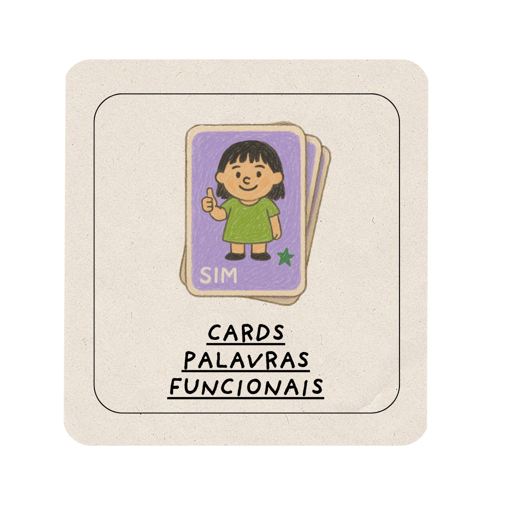 CARDS :) PALAVRAS FUNCIONAIS