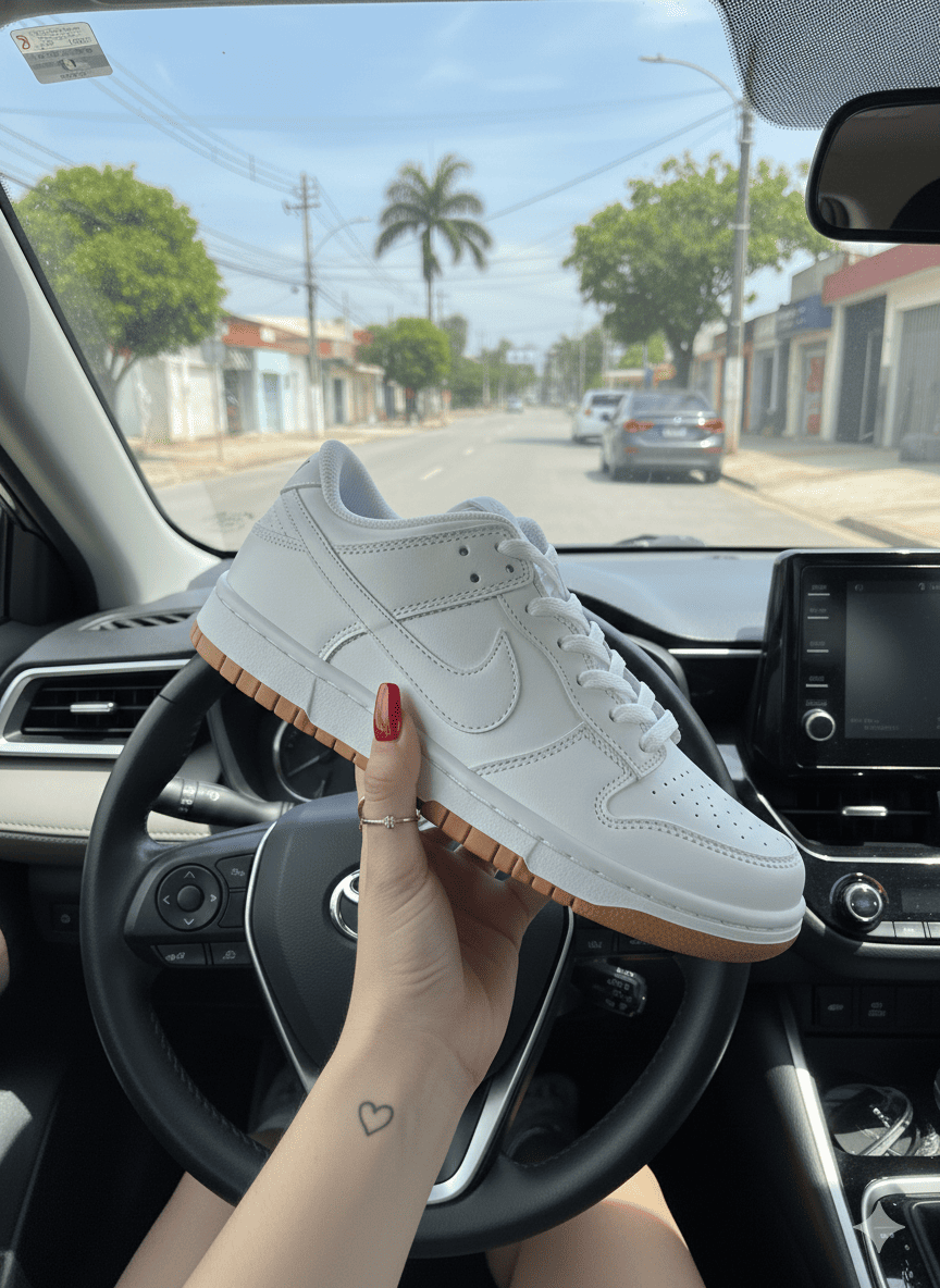Nike Dunk Low Todo Branco