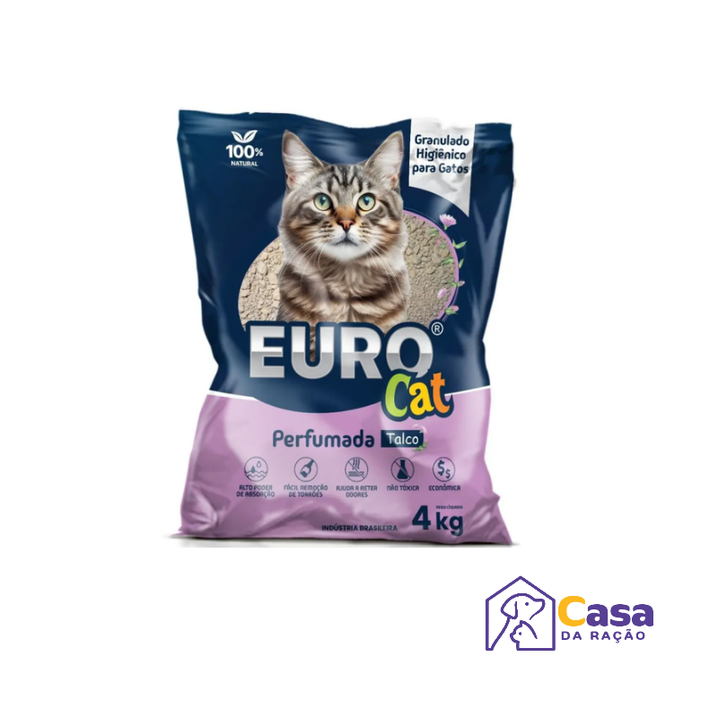 Eurocat areia higiênica 4kg