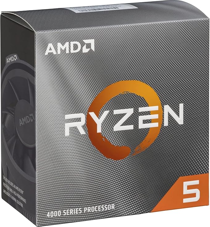 AMD Ryzen 5 4500 6 núcleos, processador de desktop desbloqueado de 12 fios