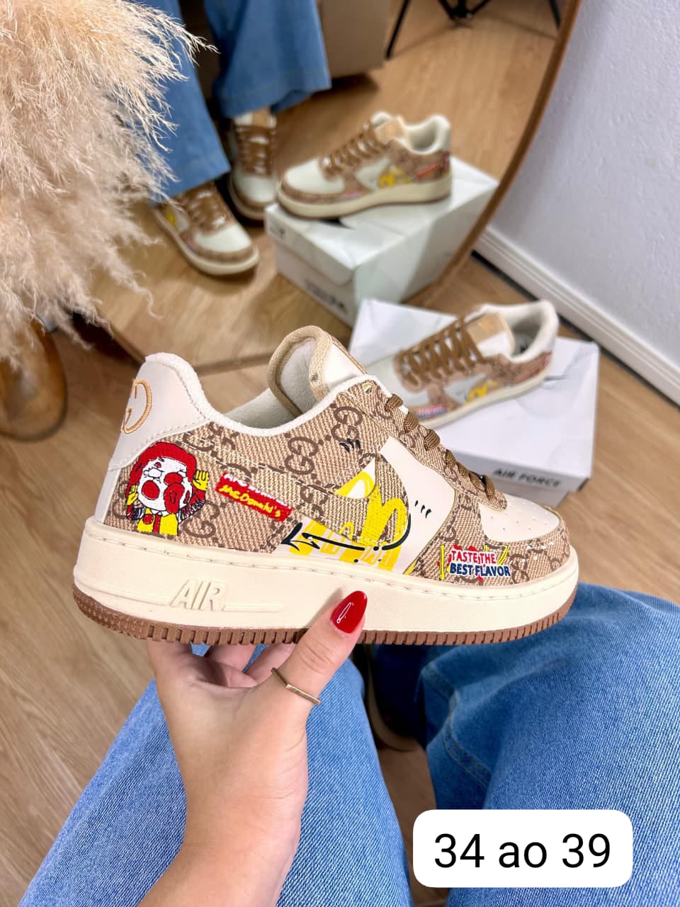 Air Force Gucci (34 ao 39)