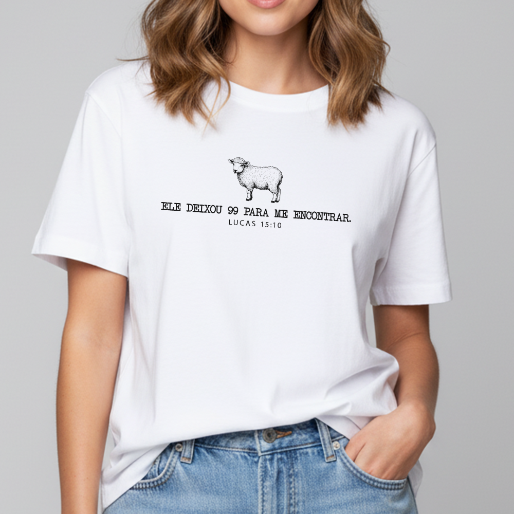 Camiseta Ovelha - Lucas 15:10 F