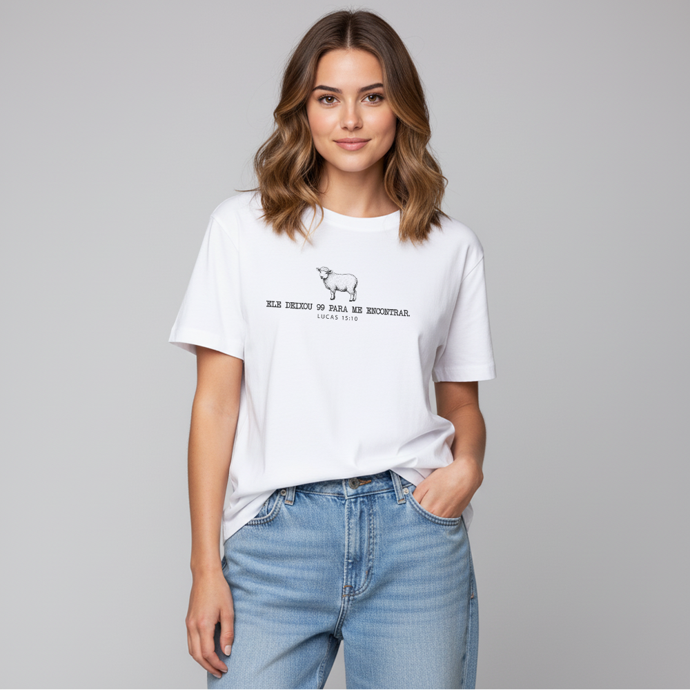 Camiseta Ovelha - Lucas 15:10 F