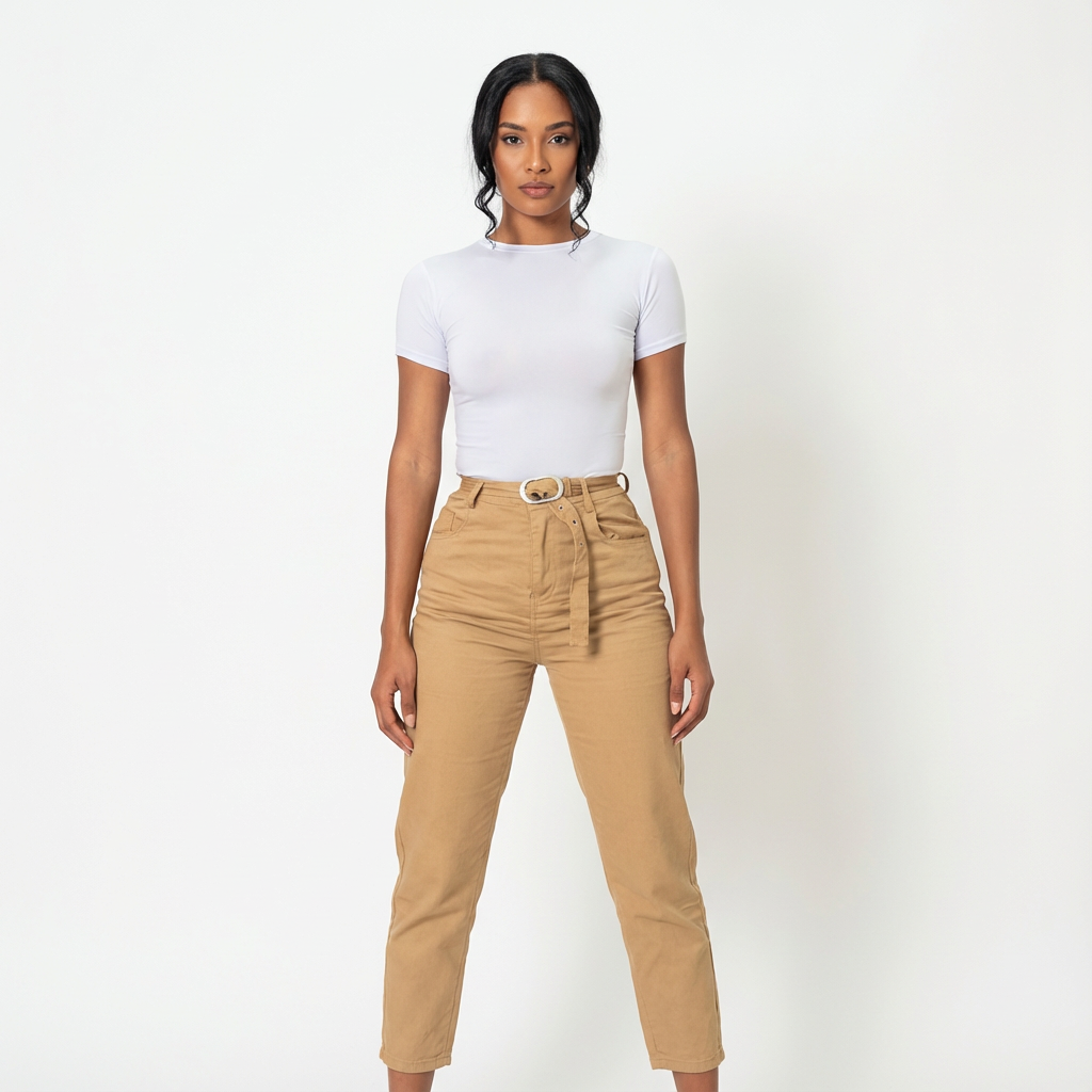 Blusa Baby Tee Feminina Lunare Branco Slim Fit Manga Curta Romantic Compressão