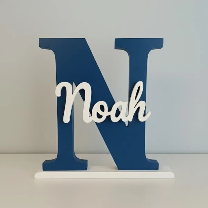 Nome Personalizado em Letra   Decoração