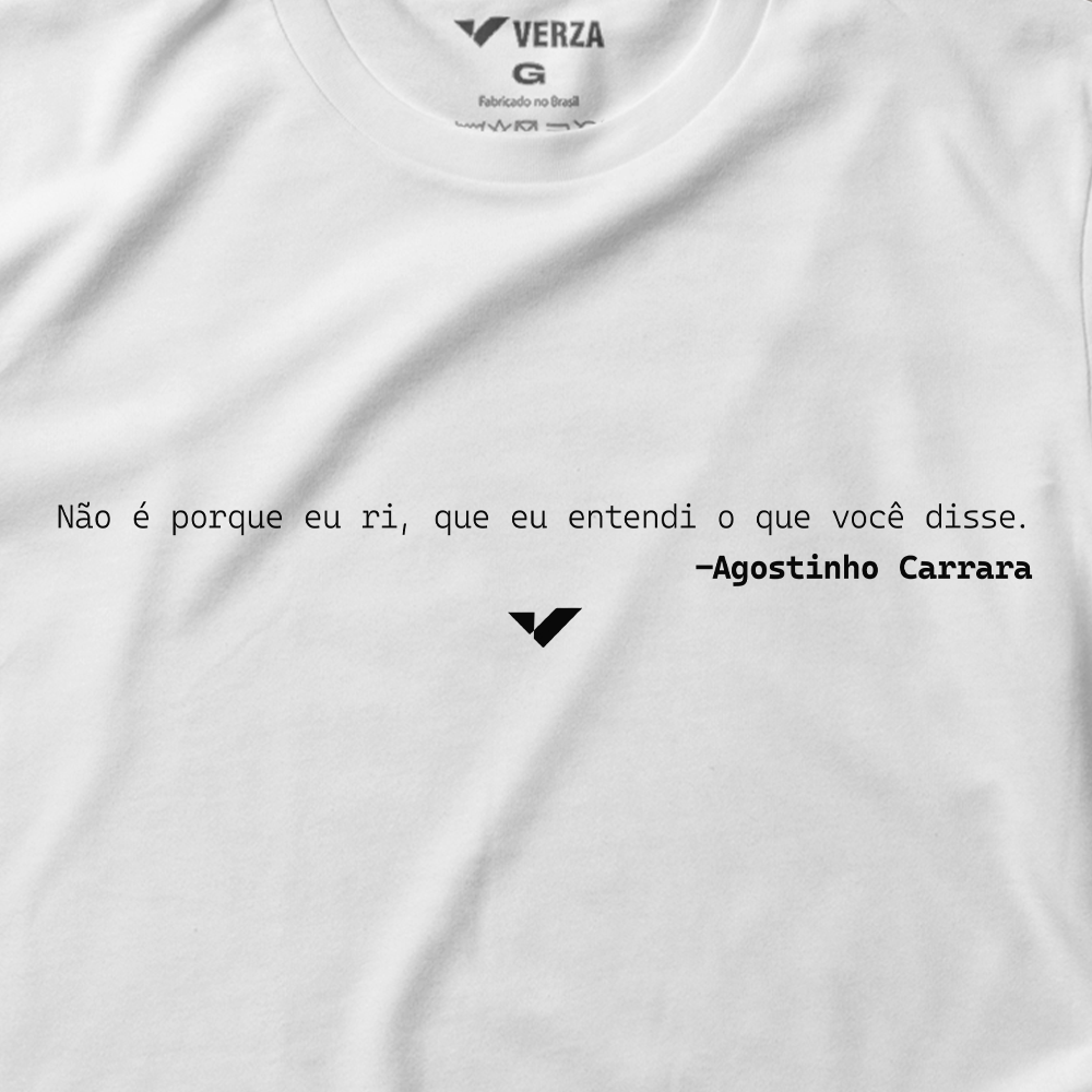 Camiseta Ri mas não entendi