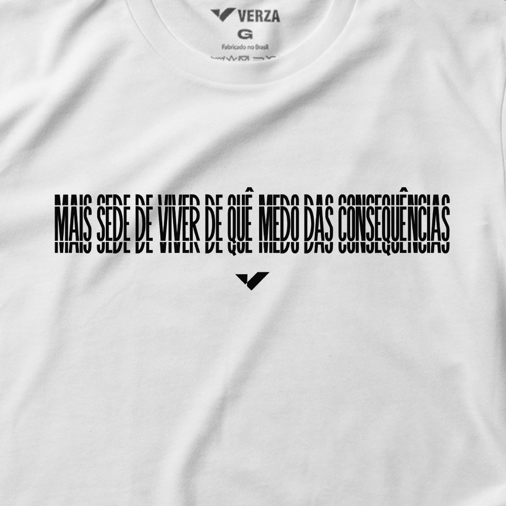 Camiseta Sede de viver
