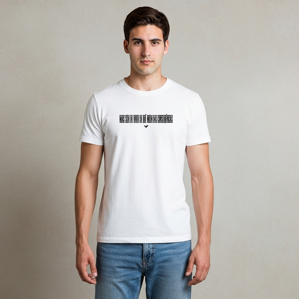 Camiseta Sede de viver