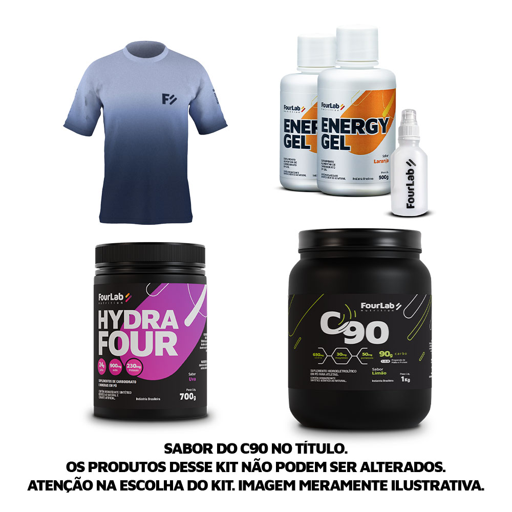 Combo Triatleta (C90 SABOR LIMÃO)