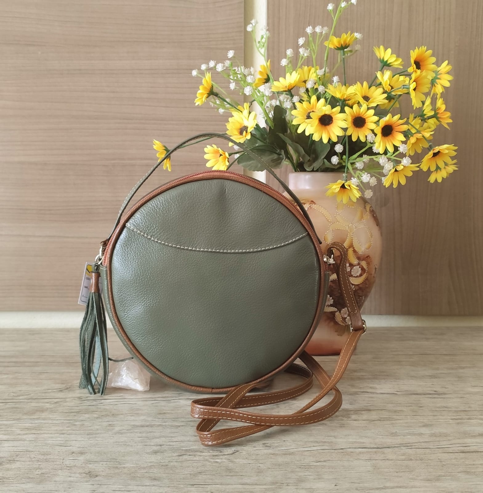 Bolsa Lia Modas (Ref 004) Couro Legitimo