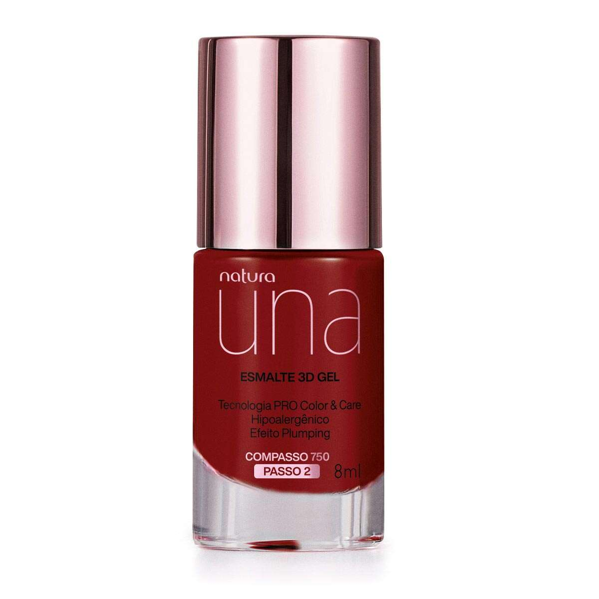 Esmalte 3D Gel Una - 80 ml - 11 tons