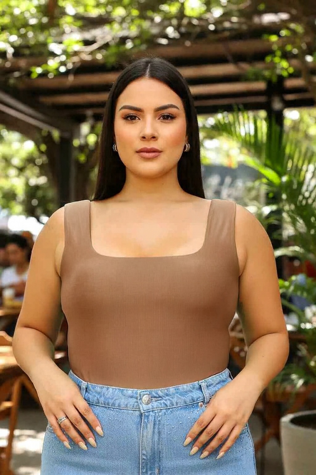 TOP CROPPED REGATA PLUS SIZE SUPLÉX C/ FORRO DUPLO | Sustentação e Zero Transparência 44 ao 50