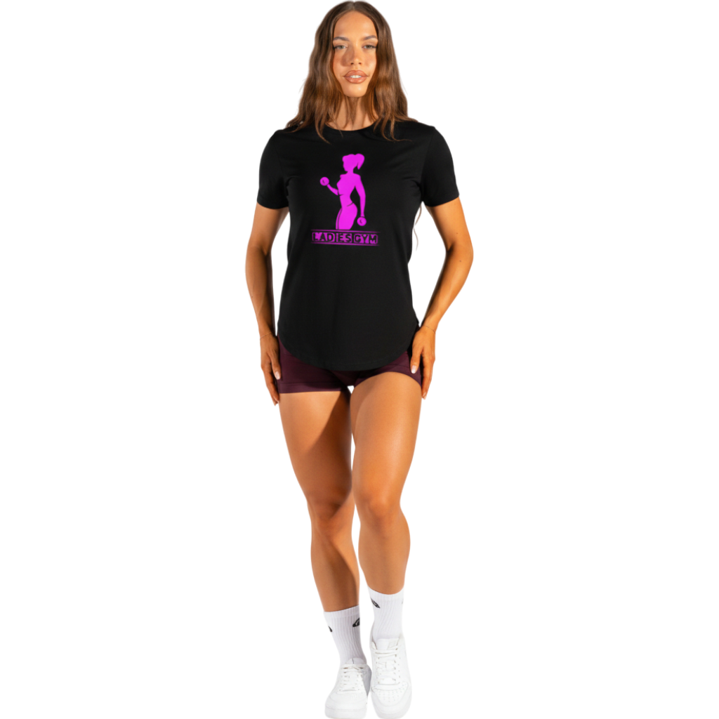Camiseta Longline Feminina Estampada BULCRI Ladies Gym