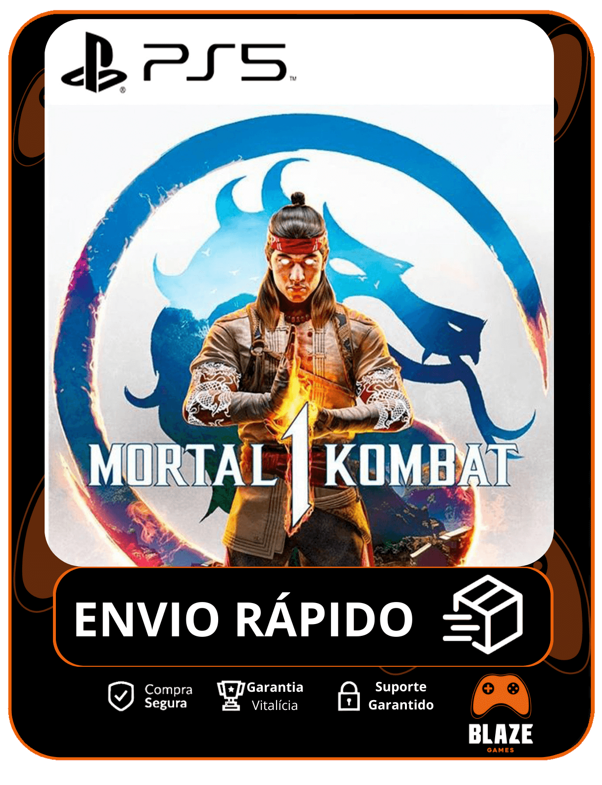 Mortal Kombat 1 - PS5 - Edição Padrão - Mídia Digital