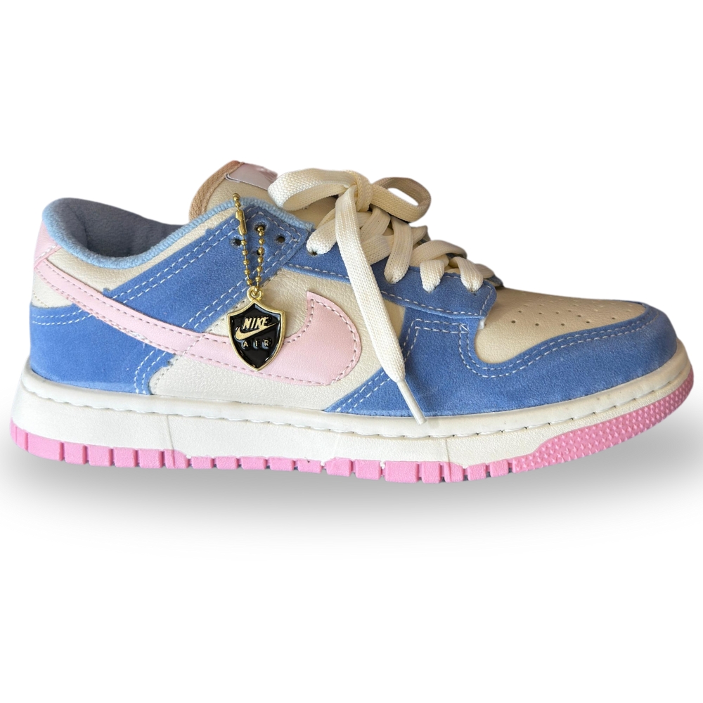 Nike Dunk Low Pro Azul-Rosa + 1 chaveiro
